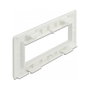 DeLOCK Easy 45 Porta-módulos Blanco