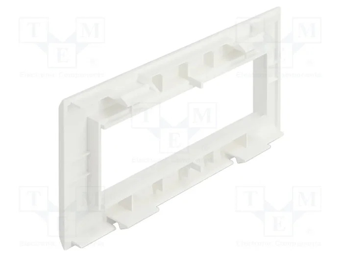 DeLOCK Easy 45 Porta-módulos para canal de instalación 175 x 80 mm Blanco
