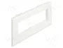 DeLOCK Easy 45 Porta-módulos para canal de instalación 175 x 80 mm Blanco