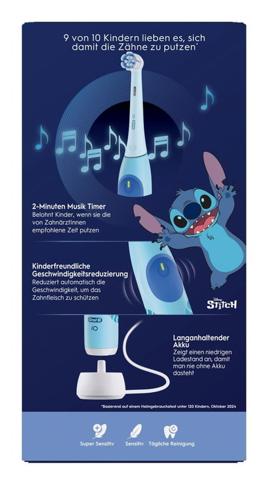 Oral-B iO Kids Stitch con Estuche Azul