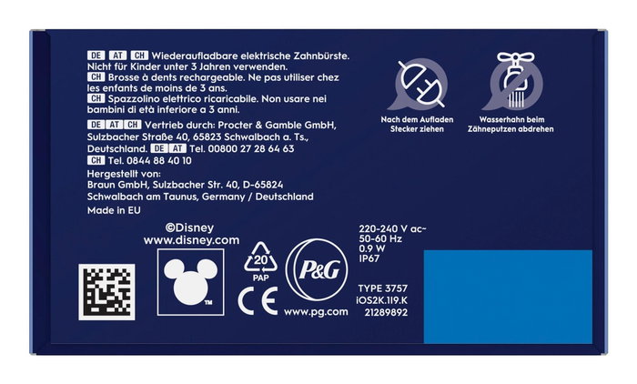 Oral-B iO Kids Stitch con Estuche Azul