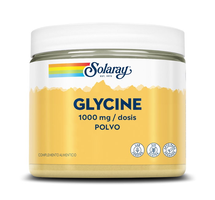 SOLARAY Glycine Polvo 1000 mg 400 Dosis SOLARAY Glycine Polvo 1000 mg 400 Dosis