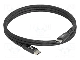 DeLOCK Cable USB Type-C a USB Type-C, 60 W, 1 m, Negro