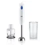 Braun MultiQuick 1 MQ10.2001M Batidora de Vaso 450 W, Blanco, Batidora de Mano para Licuados y Sopas