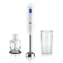 Braun MultiQuick 1 MQ10.2001M Batidora de Vaso 450 W, Blanco, Batidora de Mano para Licuados y Sopas