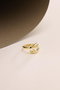 Heliophilia Silver Anillo NRZ999851 Plata de Ley 925 Baño de Oro Color Oro Elegante y Sofisticado Accesorio Atemporal