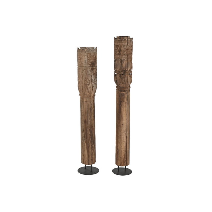 DKD Home Decor Columna de Teca Maciza 22x22x176 cm Pieza Única Surtida DKD Home Decor Columna de Teca Maciza 22x22x176 cm Pieza Única Surtida