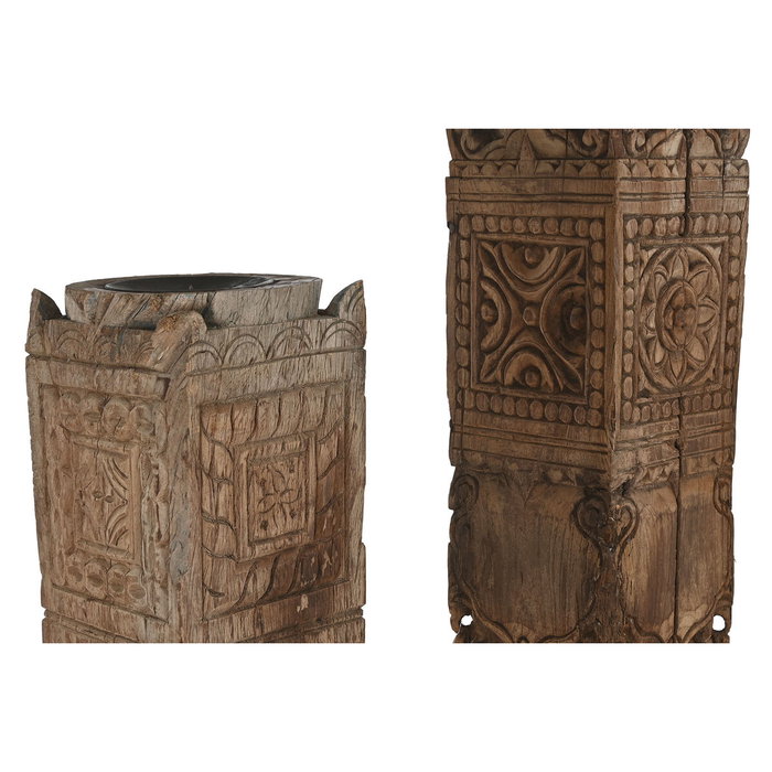 DKD Home Decor Columna de Teca Maciza 22x22x176 cm Pieza Única Surtida DKD Home Decor Columna de Teca Maciza 22x22x176 cm Pieza Única Surtida
