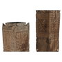 DKD Home Decor Columna de Teca Maciza 22x22x176 cm Pieza Única Surtida