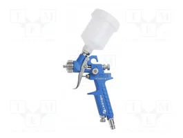 HÖGERT TECHNIK Pistola de pintura con conexión neumática de 1/4 polgada