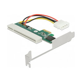 DeLOCK Riser PCI Express x1 a 1x PCI 32 Bit 5V Slot Broadcom, para Windows 10, 8.1, Linux y Windows Server 2019