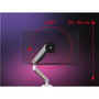 ONE FOR ALL Brazo para Monitor Gaming DM8120 Blanco con RGB