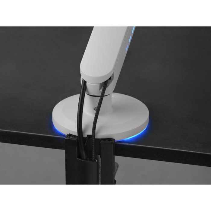 ONE FOR ALL Brazo para Monitor Gaming DM8120 Blanco con RGB