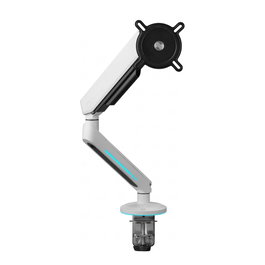 ONE FOR ALL Brazo para Monitor Gaming DM8120 Blanco con RGB