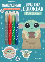 Star Wars. The Mandalorian. Libro para colorear con ceras, Star Wars - PLANETA JUNIOR
