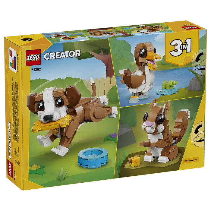 LEGO Creator 3 en 1 Simpáticos Animales: Cachorro Juguetón 31382 LEGO Creator 3 en 1 Simpáticos Animales: Cachorro Juguetón 31382