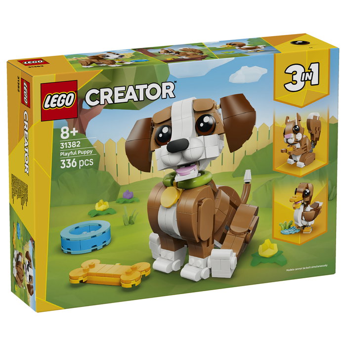 LEGO Creator 3 en 1 Simpáticos Animales: Cachorro Juguetón 31382