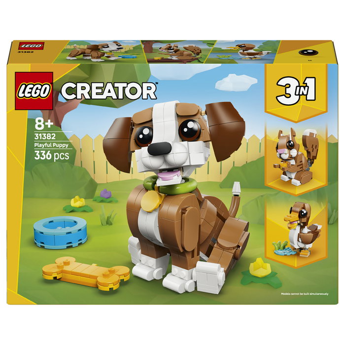 LEGO Creator 3 en 1 Simpáticos Animales: Cachorro Juguetón 31382 LEGO Creator 3 en 1 Simpáticos Animales: Cachorro Juguetón 31382