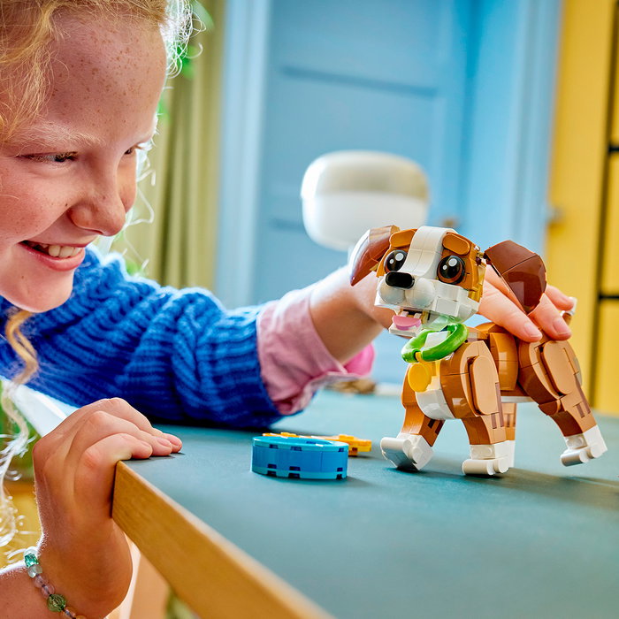 LEGO Creator 3 en 1 Simpáticos Animales: Cachorro Juguetón 31382