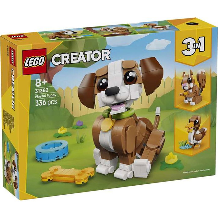 LEGO Creator 3 en 1 Simpáticos Animales: Cachorro Juguetón 31382