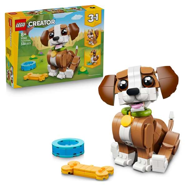 Lego Creator - Juego de Construcción Simpáticos Animales Cachorro Juguetón (Edad Recomendada: 6 años) Lego Creator - Juego de Construcción Simpáticos Animales Cachorro Juguetón (Edad Recomendada: 6 años)
