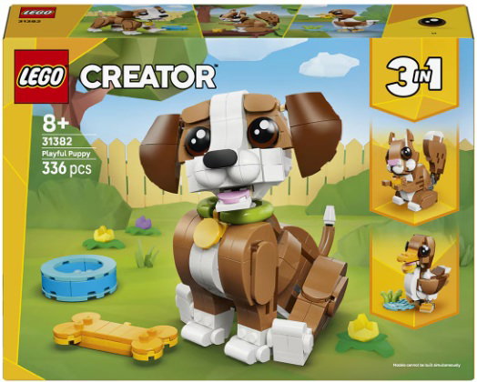 LEGO Creator Simpáticos Animales: Cachorro Juguetón 31382