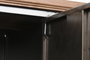Cajonera Vintage DKD Home Decor Natural Plateado 34 x 83.5 x 123 cm