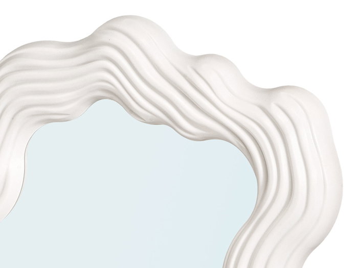 Giftdecor Espejo Plástico Forma Blanco 45 cm (Alto) x 30 cm (Ancho) x 2.7 cm (Largo) (Set de 12) Giftdecor Espejo Plástico Forma Blanco 45 cm (Alto) x 30 cm (Ancho) x 2.7 cm (Largo) (Set de 12)