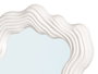 Giftdecor Espejo Plástico Forma Blanco 45 cm (Alto) x 30 cm (Ancho) x 2.7 cm (Largo) (Set de 12)