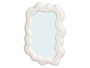 Giftdecor Espejo Plástico Forma Blanco 45 cm (Alto) x 30 cm (Ancho) x 2.7 cm (Largo) (Set de 12)