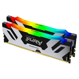 Kingston FURY Renegade RGB 96GB (2x48GB) DDR5 6400MT/s CL32 DIMM Kit XMP 3.0, Memoria RAM para PC con Disipador Térmico y On-Die ECC