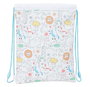 Bolsa Mochila con Cuerdas Safta Zoo Beige 26 x 34 x 1 cm