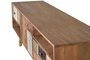 Giner y Colomer Mueble TV Madera de Mango Nogal Claro 160 cm 3 Cajones