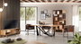 Giner y Colomer Mueble TV Madera de Mango Nogal Claro 160 cm 3 Cajones