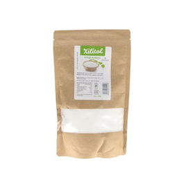 DREAM FOODS Xilitol Azúcar de Abedul 500Gr Bio Sustituto del Azúcar Índice Glucémico Bajo