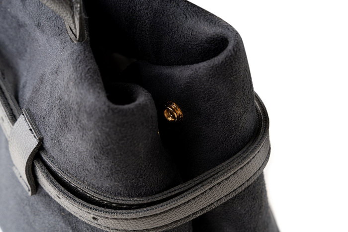 Vince Camuto Mini - Suede Black Bolso Tote Negro de Polipiel para Mujer