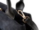 Vince Camuto Mini - Suede Black Bolso Tote Negro de Polipiel para Mujer