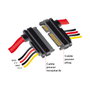 DeLOCK 83804 Cable de extensión SATA 22-pin, 1 m