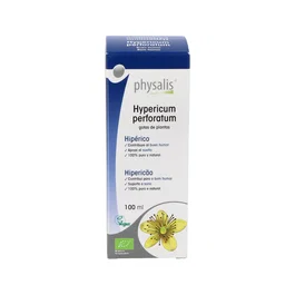 PHYSALIS Extracto de Hipérico (Hypericum Perforatum) 100ml Bio para el Sistema Nervioso