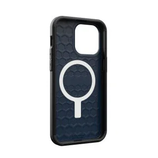 Urban Armor Gear Civilian MagSafe Funda Protectora Resistente Azul Mallard para Apple iPhone 15 Pro Max (6.7 Pulgadas)