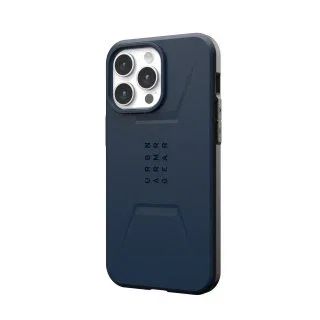 Urban Armor Gear Civilian MagSafe Funda Protectora Resistente Azul Mallard para Apple iPhone 15 Pro Max (6.7 Pulgadas)