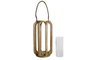 DKD Home Decor Portavelas Mango Cristal Natural