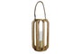 DKD Home Decor Portavelas Mango Cristal Natural