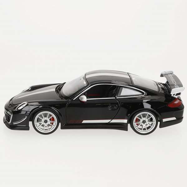 Burago Coche de Metal Gt-Porsche Gt3 Rs 4.0 Negro Escala 1:18