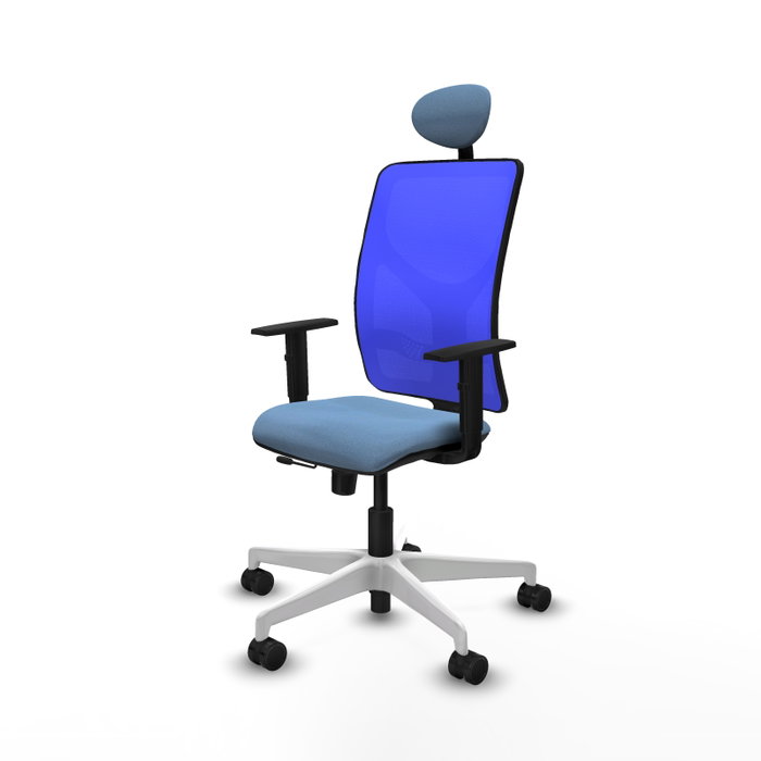 PIQUERAS Y CRESPO Silla de oficina Motilla Azul cielo/Azul PIQUERAS Y CRESPO Silla de oficina Motilla Azul cielo/Azul