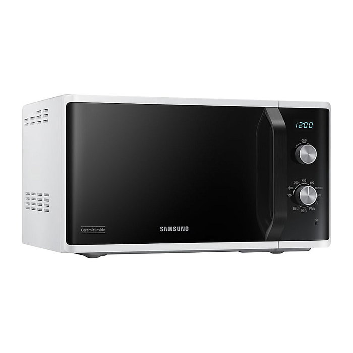 Samsung Microondas Combinado MG23K3614AW/EG Encimera 23L 800W con Grill Blanco