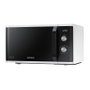 Samsung MG23K3614AW/EG Microondas Combinado con Grill, 23L, 800W, Blanco