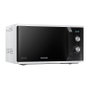 Samsung MG23K3614AW/EG Microondas Combinado con Grill, 23L, 800W, Blanco