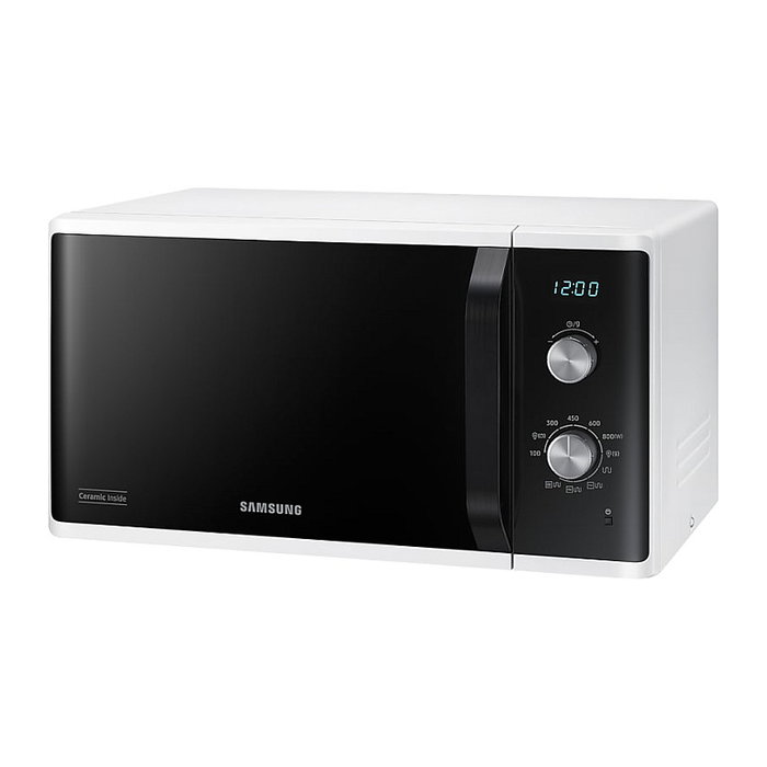 Samsung Microondas Combinado MG23K3614AW/EG Encimera 23L 800W con Grill Blanco