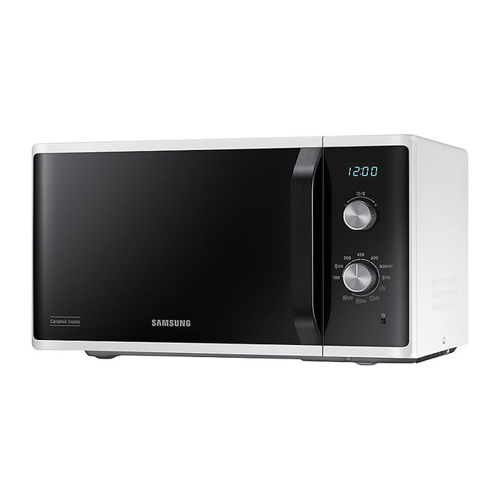 Samsung Microondas Combinado MG23K3614AW/EG Encimera 23L 800W con Grill Blanco